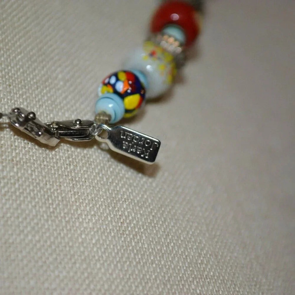 Vintage Karla Jordan Mixed Material Bead Beaded - Picture 6 of 6